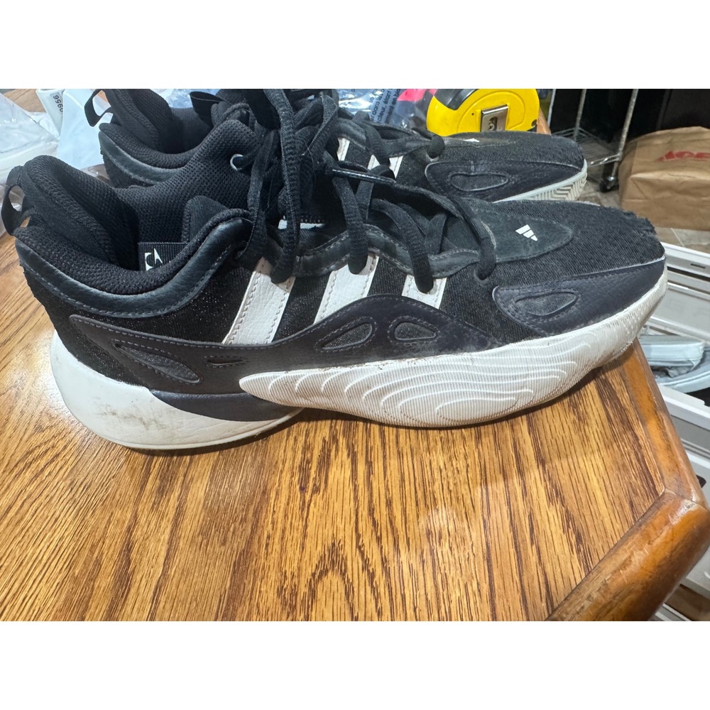 Adidas Exhibit B Mens‎ Basketball Shoes Black White Sneakers GZ2322